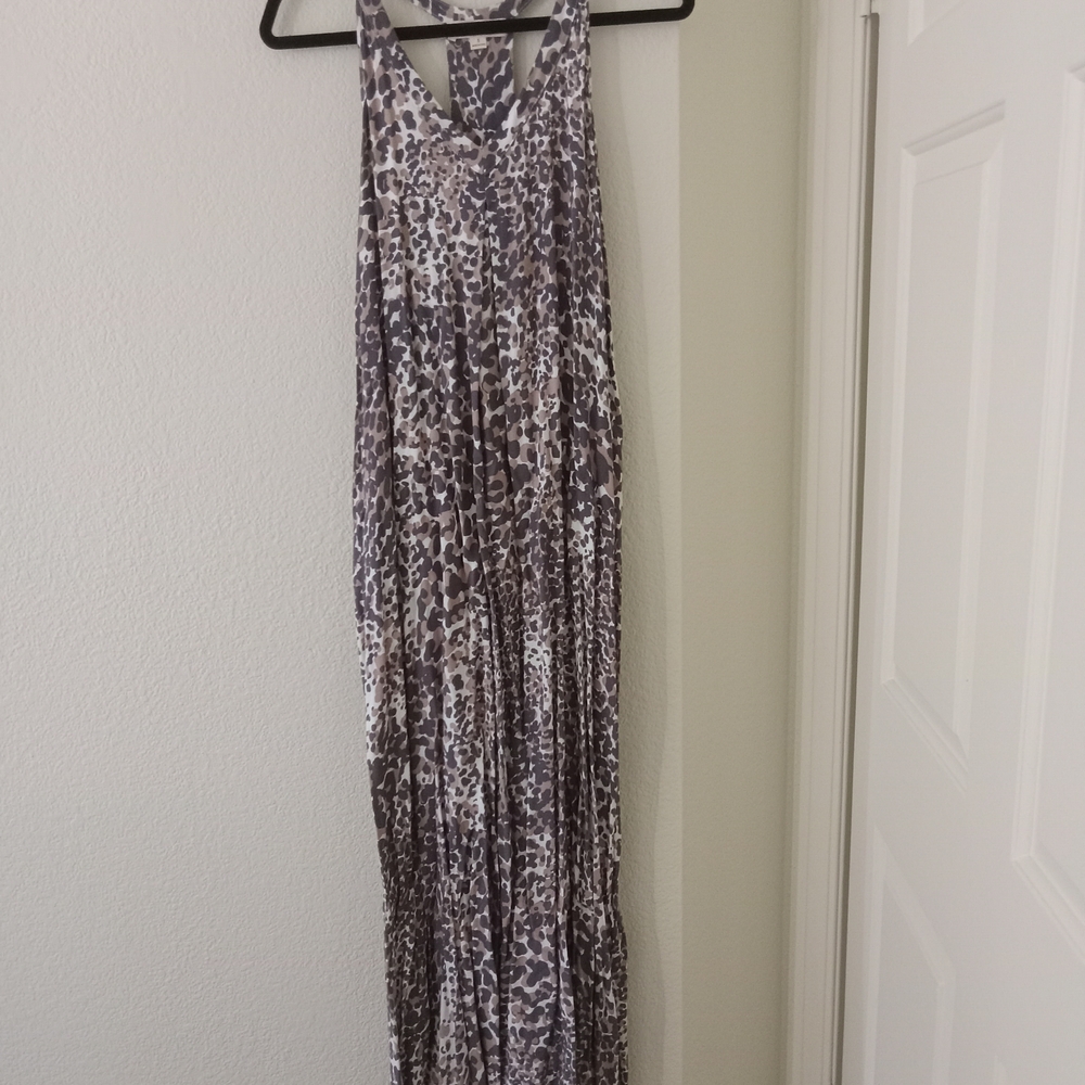 Lovestitch Leopard Print Maxi Dress